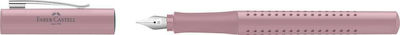 Faber-Castell Grip 2010 Writing Pen Medium 0.7mm Pink made of Steel with Blue Ink