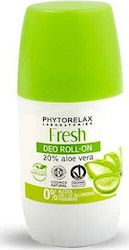 Phytorelax Fresh Deo 20% Aloe Vera Φυσικό Αποσμητικό Roll-On 50ml Phytorelax Fresh Deo 20% Aloe Vera Φυσικό Αποσμητικό Roll-On 50ml