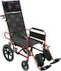Wimed Scaun Cu Rotile Tip Special Cu Reclinarea Spatelui 46cm Burgundy