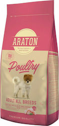 Araton Poultry 3kg Ξηρά Τροφή για Ενήλικους Σκύλους με Πουλερικά