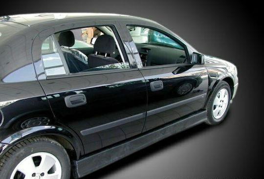 Motordrome Щифт за крака за Автомобили Встрани Спойлер за Opel Astra G 1998-2004 B ABS Съвместими с Opel Астра