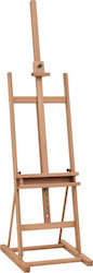 Vinsetto Wooden Floor Easel 53x50.5x171cm Καβαλέτο Ζωγραφικής με Ρυθμιζόμενο Ύψος