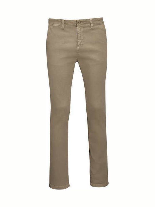 Sol's Jules Men's Jeans Pants Elastic with Slim...