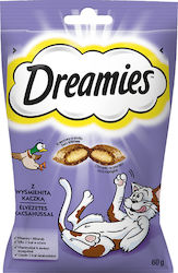 Purina Dreamies Gustări Delicioase cu Rață Rață pentru Pisică 60gr DLZDRSKDK0001