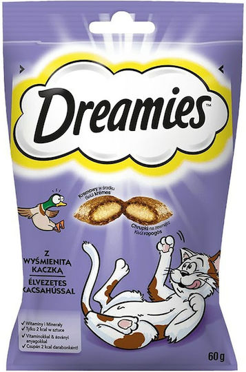 Dreamies Λιχουδιές με Πάπια Duck για Ενήλικες Γάτες 60gr