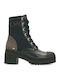 Michael Kors Women's Leather Combat Boots Black