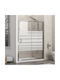 Karag New Flora 500 NFLS500160 Shower Screen for Shower with Sliding Door 70x180cm Serigrafato