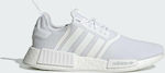 Adidas NMD_R1 Unisex Sneakers Λευκά
