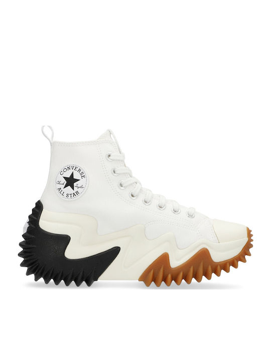 Converse Run Star Motion Chunky Boots White