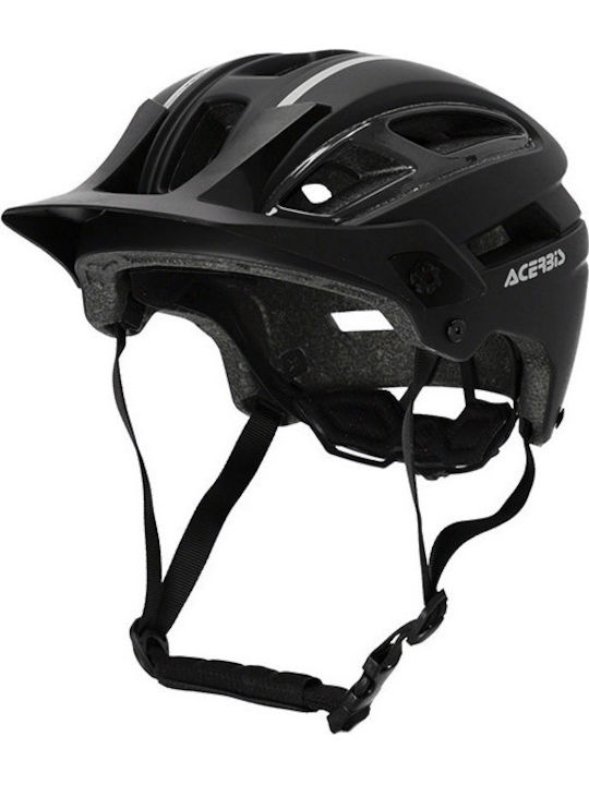 Acerbis Double P 24665.319 Велосипедна Каска За Планинско Колело Черна