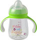 That's Love Lern-Trinkflasche Silikon mit Griffen Grün für 12m+m+ 260ml