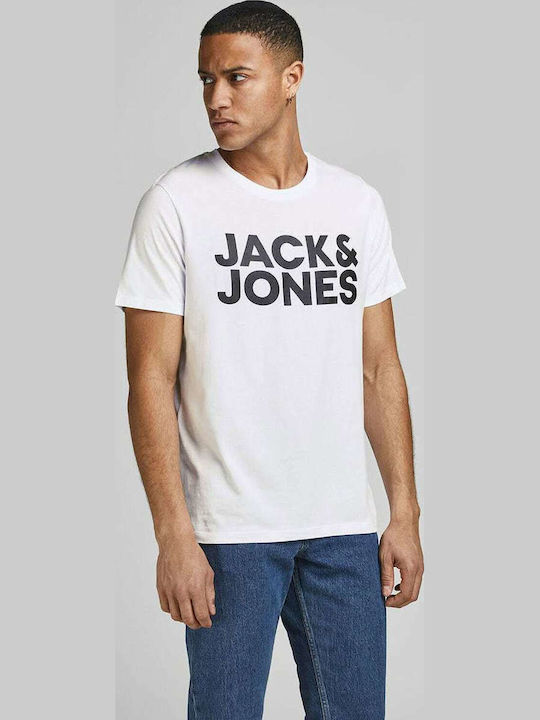 Jack & Jones Tricou White Black