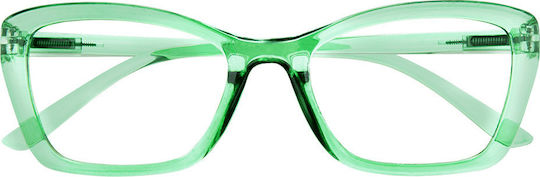 Gian Marco Venturi Bari Women's Reading Glasses +1.50 in Green color