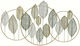 Inart Metallic Wall Ornament 116x5x66cm 3-70-386-0167