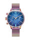 Women's Watch 38mm Battery Chronograph Pink
