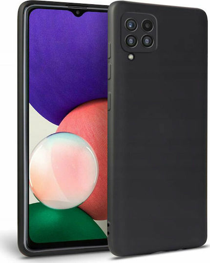 Tech-Protect Icon Back Cover Σιλικόνης Μαύρο (Galaxy A22 4G)
