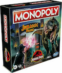 Hasbro Επιτραπέζιο Παιχνίδι Monopoly: Jurassic Park για 2-6 Παίκτες 8+ Ετών