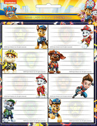 Gim Ετικέτες Τετραδίων Paw Patrol The Movie 16τμχ