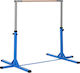 HomCom Pull-Up & Dip Bar without Weights Children's Adjustable Floor Punching Bag (197cm x 121cm x 95-145cm)