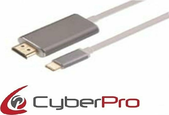 CyberPro HDMI Cables HDMI 1.4 High Speed 1080p 120Hz Cable HDMI Male HDMI Male Length 1.8m Black