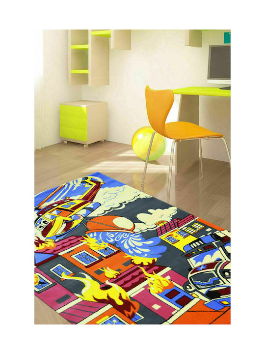 Sprintzio 7711 Multi Kinder Teppich Mehrfarbig 160x230cm Dicke 11mm