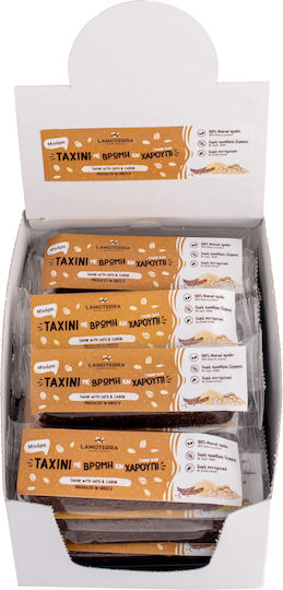 Lamoterra Oat Cereal Bar With Tahini & Carob No Added Sugar 20x80gr
