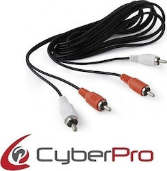 CyberPro CP-2R030 RCA male - RCA male 3m