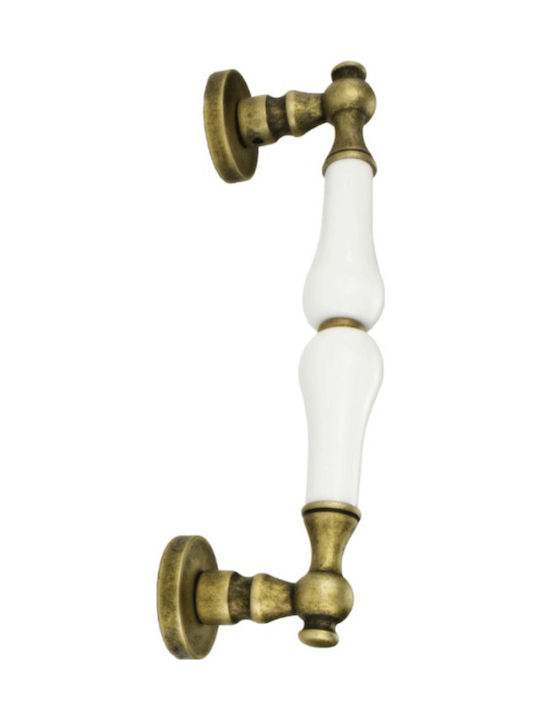 Viobrass Grip Ușa din față 5218 264mm with Porcelain