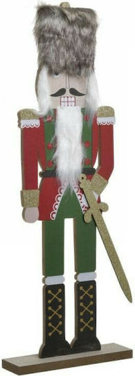 Inart Weihnachts-Nussknacker Mehrfarbig aus Hölzernes Höhe 49cm.