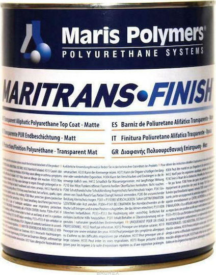 Maris Polymers Maritrans Finish Polyurethan Elastomer Dichtungsmaterial 10kg Transparent