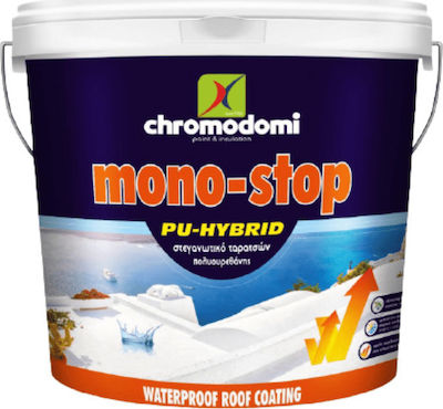 Χρωμοδομή Monostop PU HYBRID Elastomer Acryl Epoxy Sealing Polyurethan 15kg Weiß