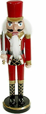 Iliadis Plastic Christmas Nutcracker 28cm Red 2pcs