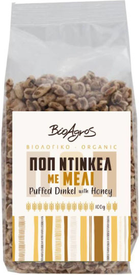 Βιο Αγρός Bio Ποπ Σίτου Spelt Μέλι 100gr