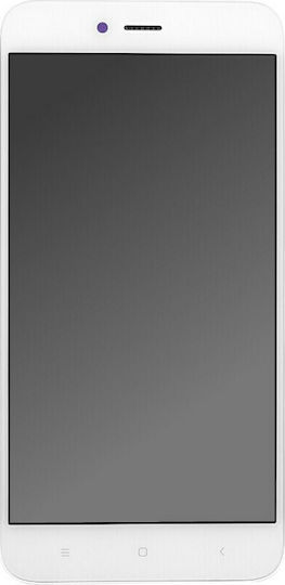 Xiaomi Οθόνη με Μηχανισμό Αφής και Πλαίσιο για Redmi 5A (Λευκό)