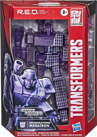 Action Figure R.E.D. Reformatting Megatron Transformers for 6+ years old Years 15cm.