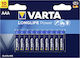 Varta LongLife Power Алкални Батерии AAA 1.5V 10бр