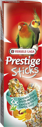 Versele Laga Prestige Sticks Food Sticks for Medium Parrots Exotic Fruit για Παπαγάλους 70gr 2τμχ 140gr