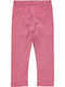 Kinder Leggings Lang Rot