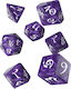 Q Workshop Classic RPG Dice Set Dice Lavender/ ...