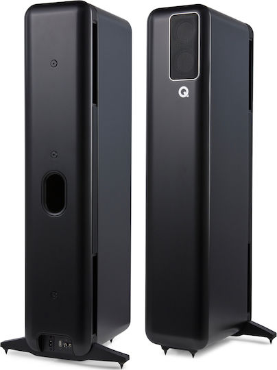 Q-Acoustics Q Active 400 Αυτοενισχυόμενα Ηχεία με Wi-Fi & Bluetooth 440W (Ζεύγος) Μαύρα