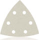 Smirdex Velcro Velour 510 Delta Sanding Sheet K120 with 6 Holes 95x95mm