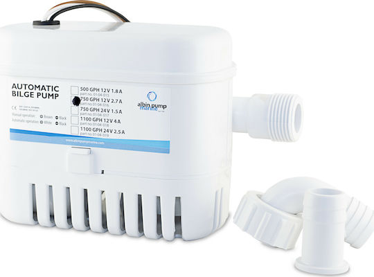 Eval Automatic Bilge Pump for Boat 750 GPH 24V 24V