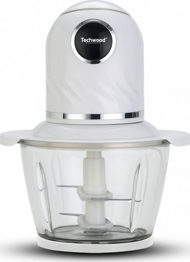Techwood THA-802 Mini Chopper Multi 300W mit Behälter 800ml Weiß