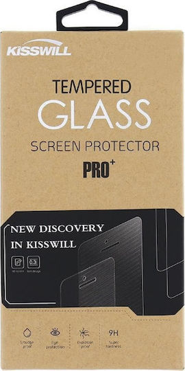 Kisswill Plexiglass 2.5D 0.3mm Tempered Glass for the Amazfit Bip U 1pcs