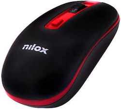 Nilox Ασύρματο Ποντίκι Μαύρο/Κόκκινο
