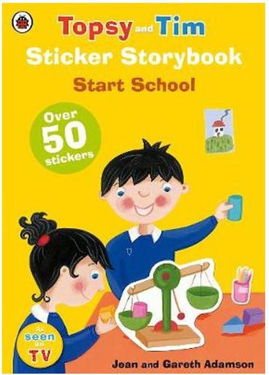 Topsy and Tim Sticker Storybook, Start School
