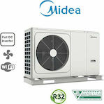 Midea MHC-V16W/D2RN8-B Αντλία Θερμότητας 15.9kW Τριφασική 65°C Monoblock