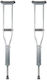 Anatomic Help Anatomic Help Axillary Crutch Silver 0621