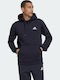Essentials Sweatshirt With Hood Navy