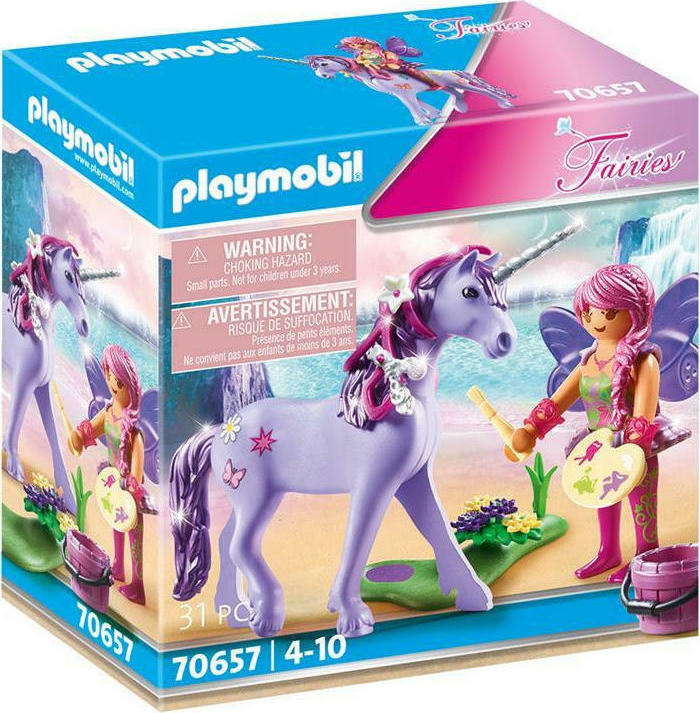 Playmobil Fairies Celebration Fairy Unicorn Skroutzgr